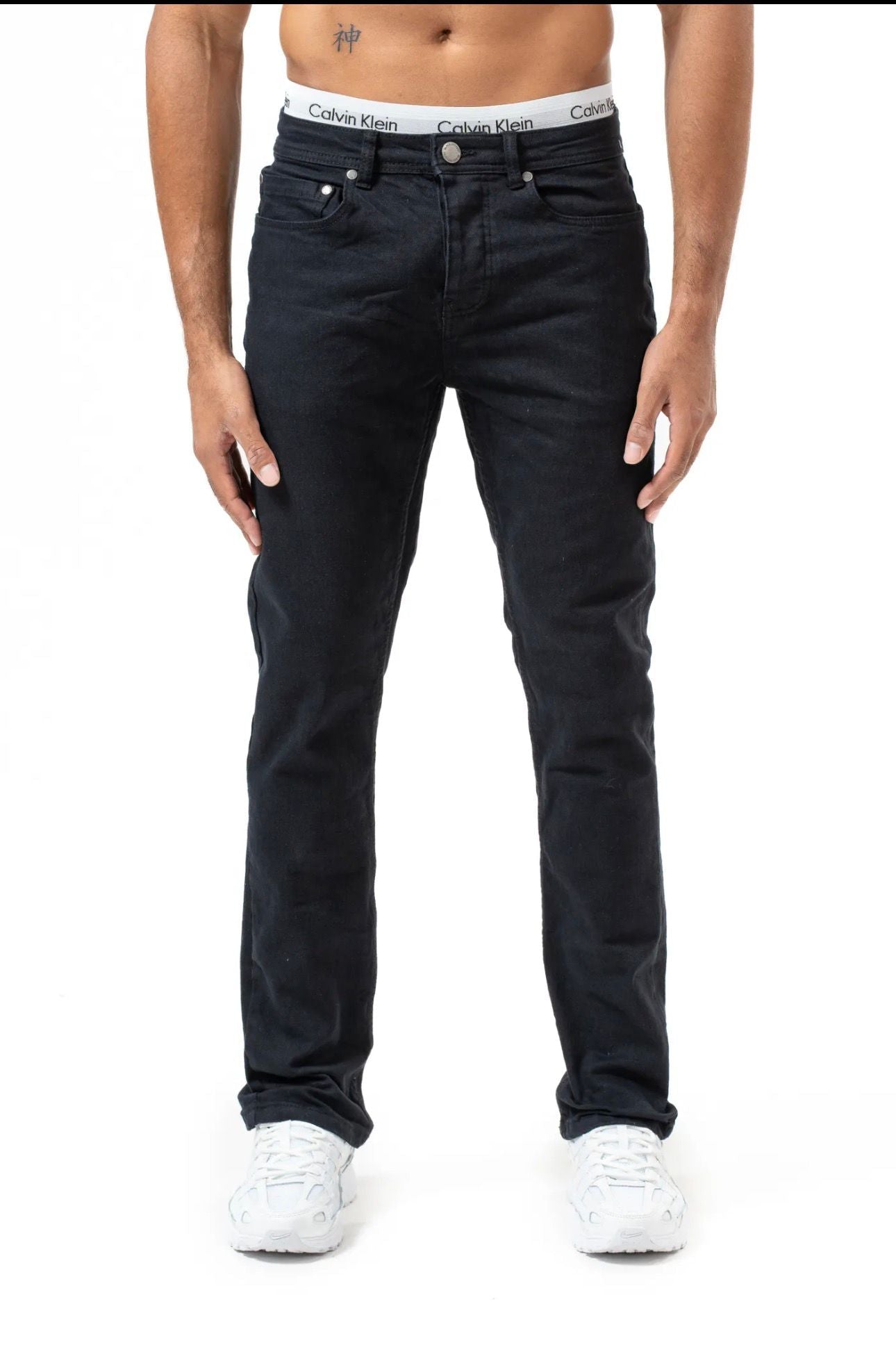 Jean Straight Noir Intense - BLVCKSTORE