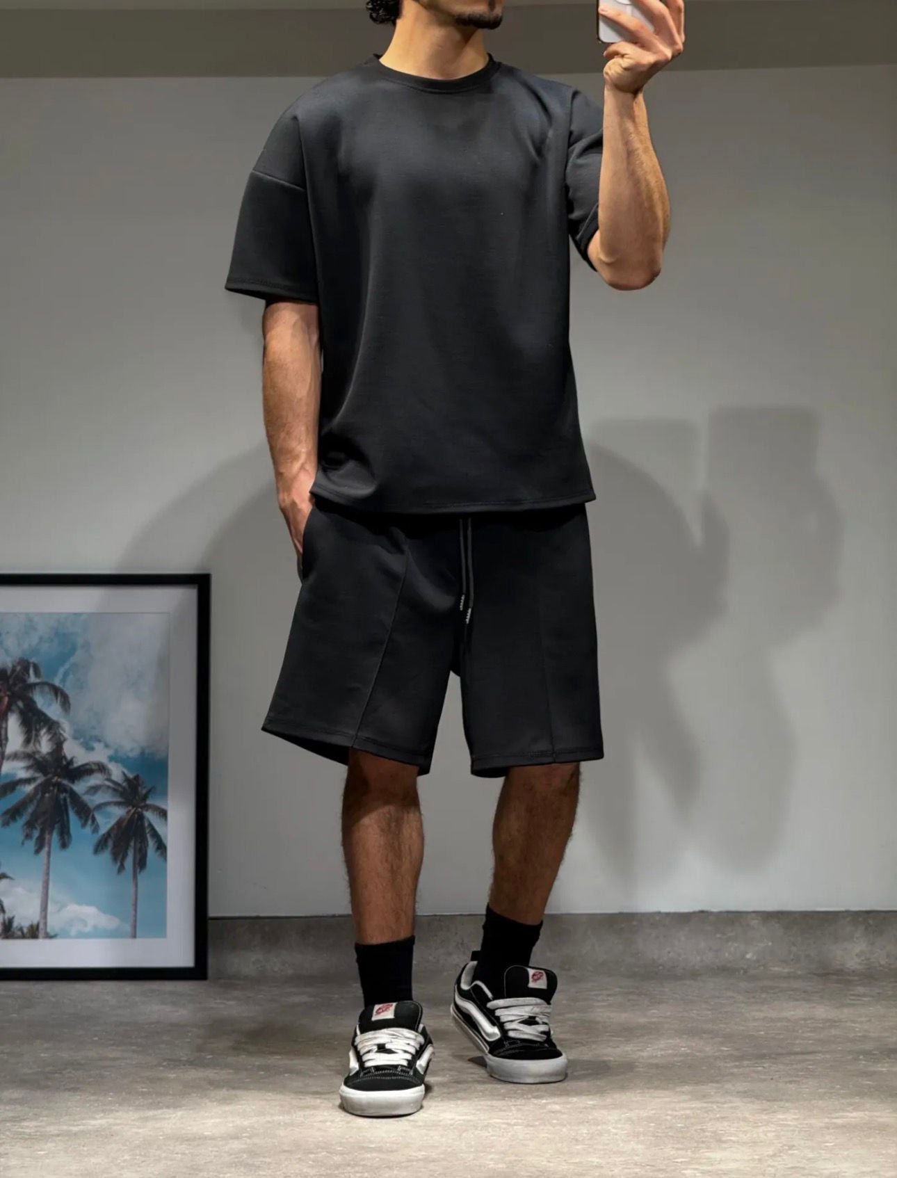 Ensemble Tee - Shirt + Short Scuba - BLVCKSTORE