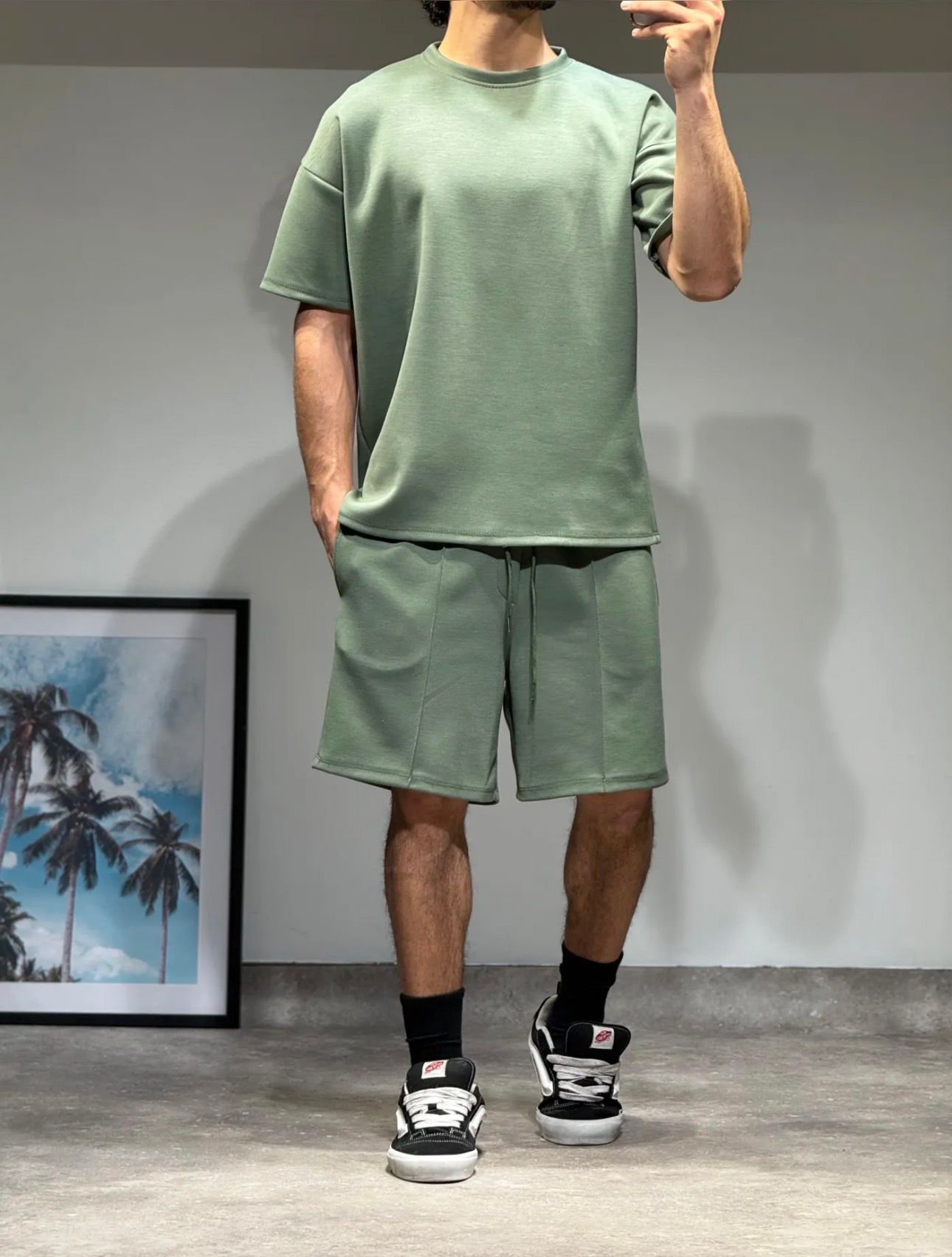 Ensemble Tee - Shirt + Short Scuba - BLVCKSTORE