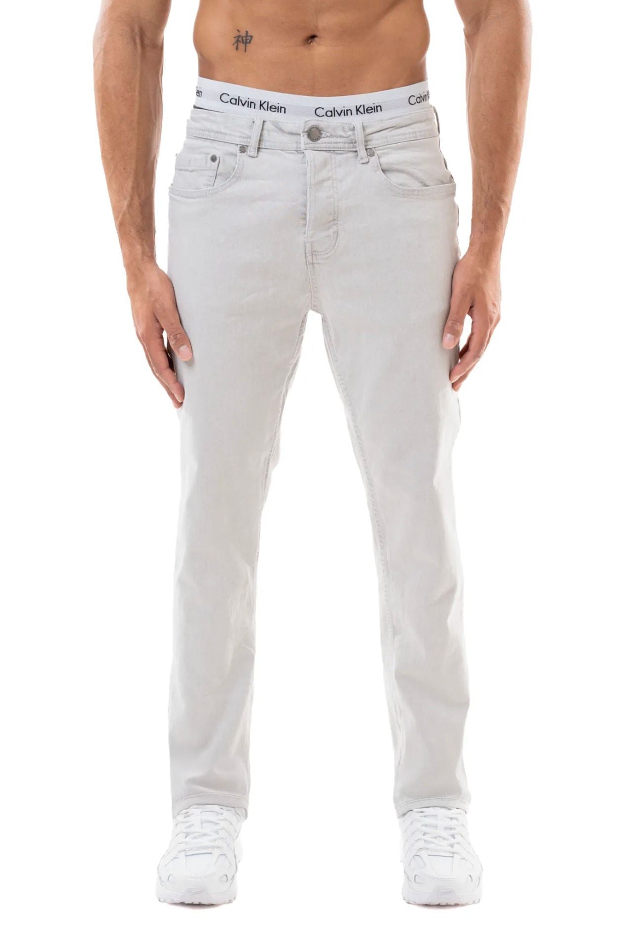 Jean Slim Ciment - BLVCKSTORE