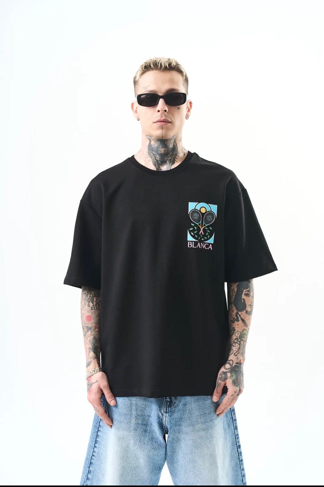 Tee - Shirt Blanca Tennis - BLVCKSTORE